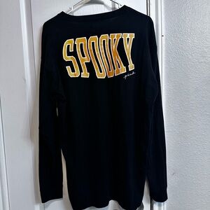 PINK Victoria's Secret Black Crewneck